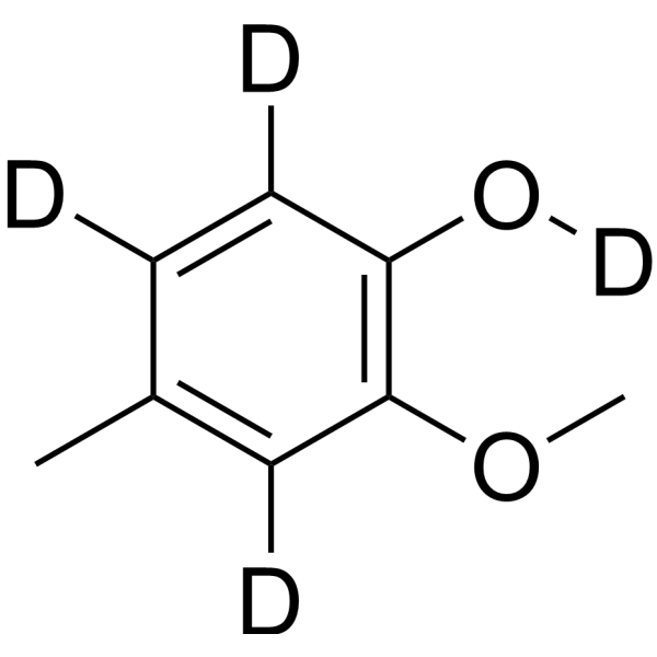 Creosol-d4 (2-Methoxy-4-methylphenol-d4) 20189-08-6